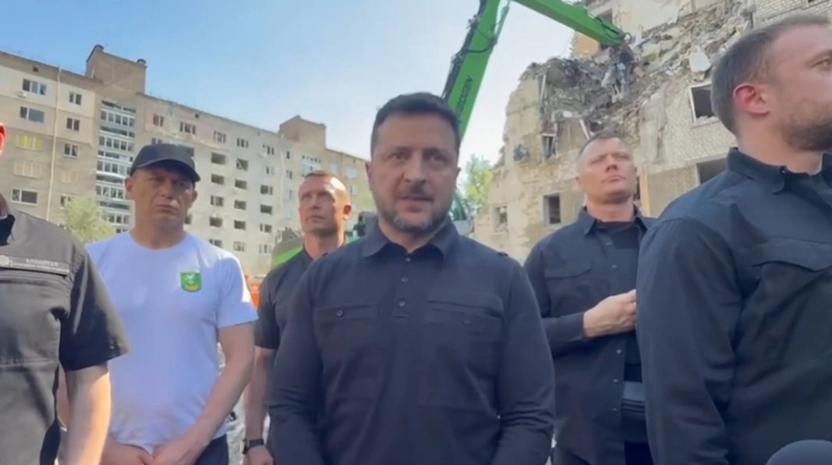 Зеленський: Росії потрібна "справедлива відповідь" за удар по Києву