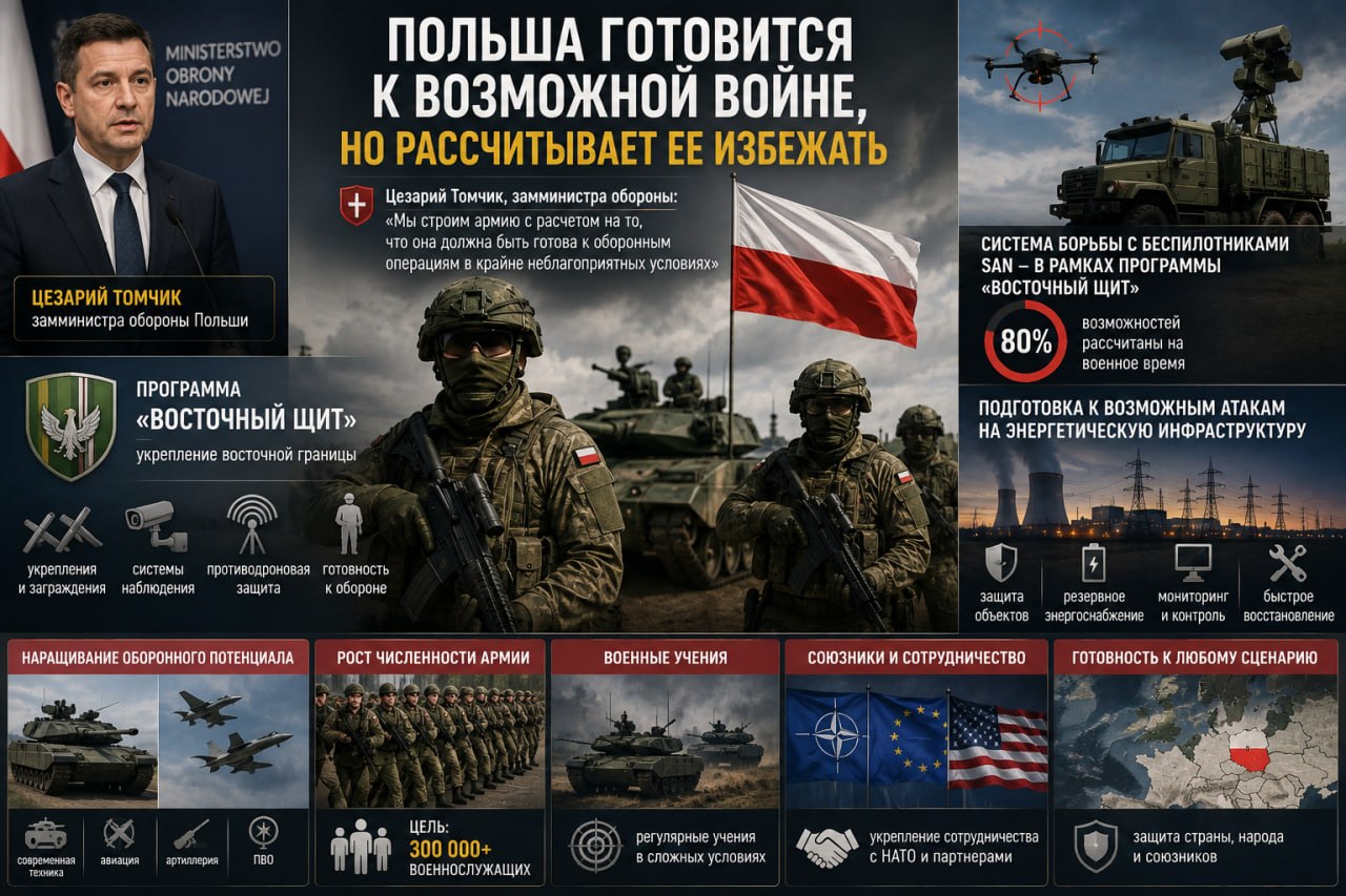 Poland boosts defence and prepares for possible attacks on energy infrastructure