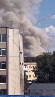 Російський дрон вразив головне управління поліції в Житомирі