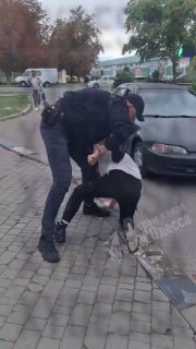 Конфлікт під час затримання чоловіка в Чорноморську