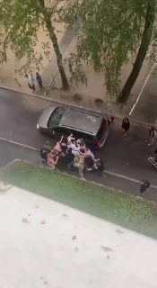 Crowd Fended Off Human Hunters